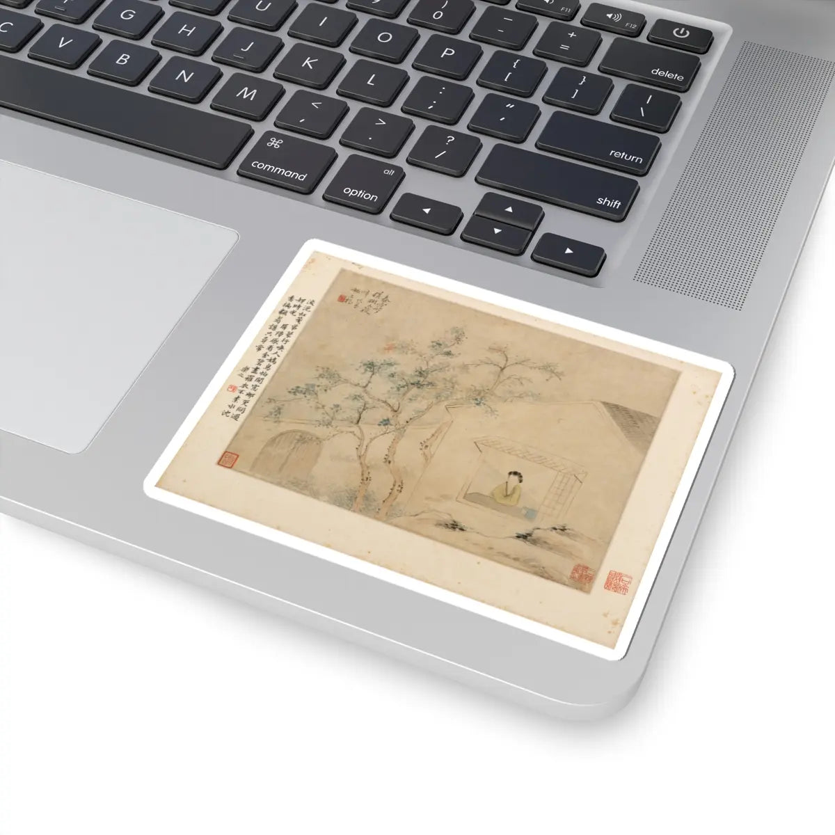 Hu Xigui - Gentlewomen - dated 1882 v2 - STICKER Vinyl Kiss-Cut Decal
