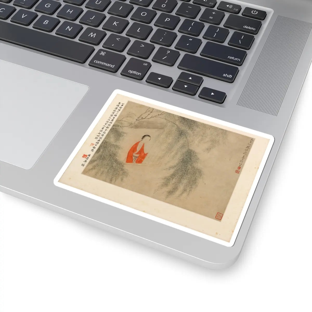 Hu Xigui - Gentlewomen - dated 1882 v7 - STICKER Vinyl Kiss-Cut Decal
