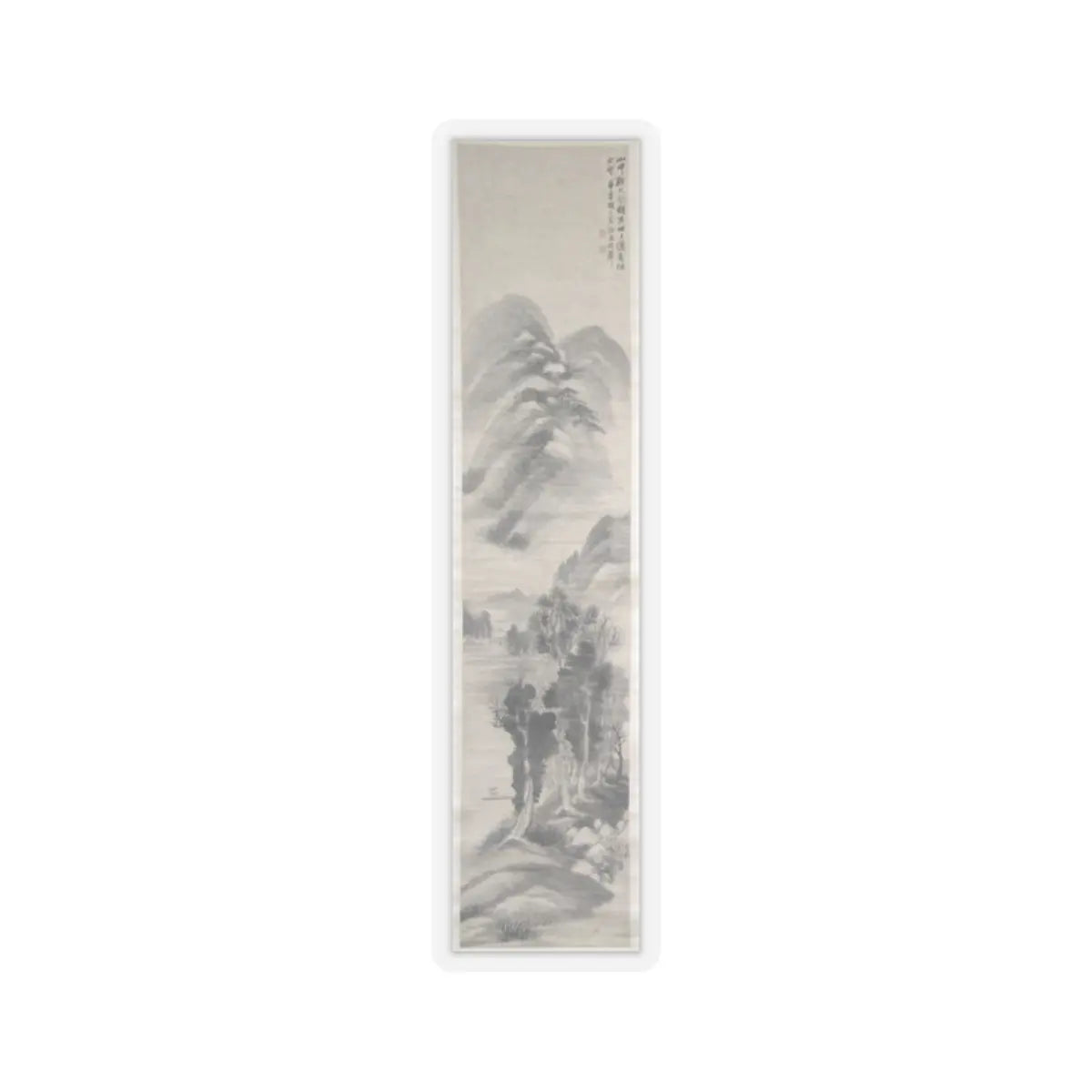 Hu Yuan - Landscapes of the Four Seasons - Dated 1875 v1 - STICKER Vinyl Kiss-Cut Decal
