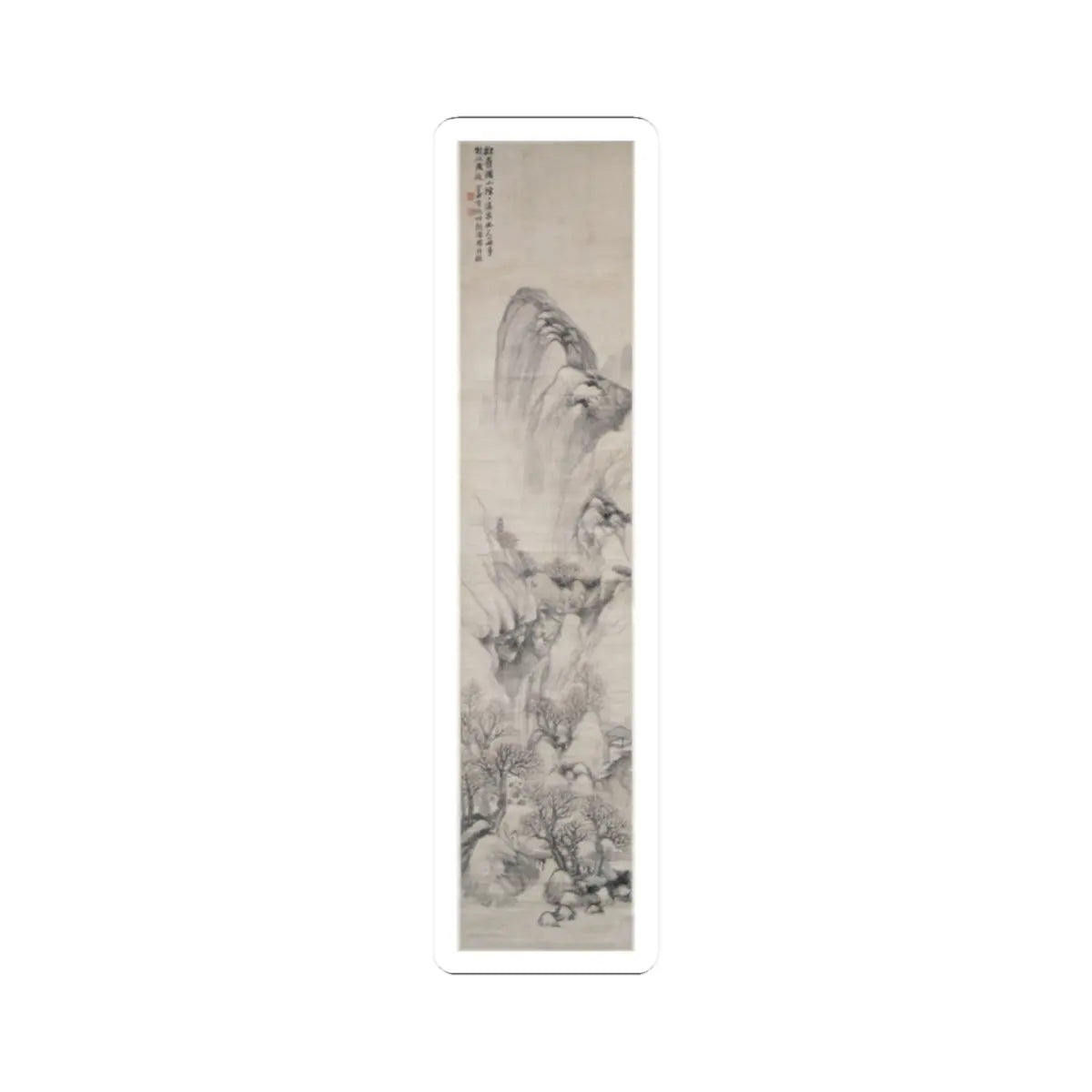 Hu Yuan - Landscapes of the Four Seasons - Dated 1875 v2 - STICKER Vinyl Kiss-Cut Decal