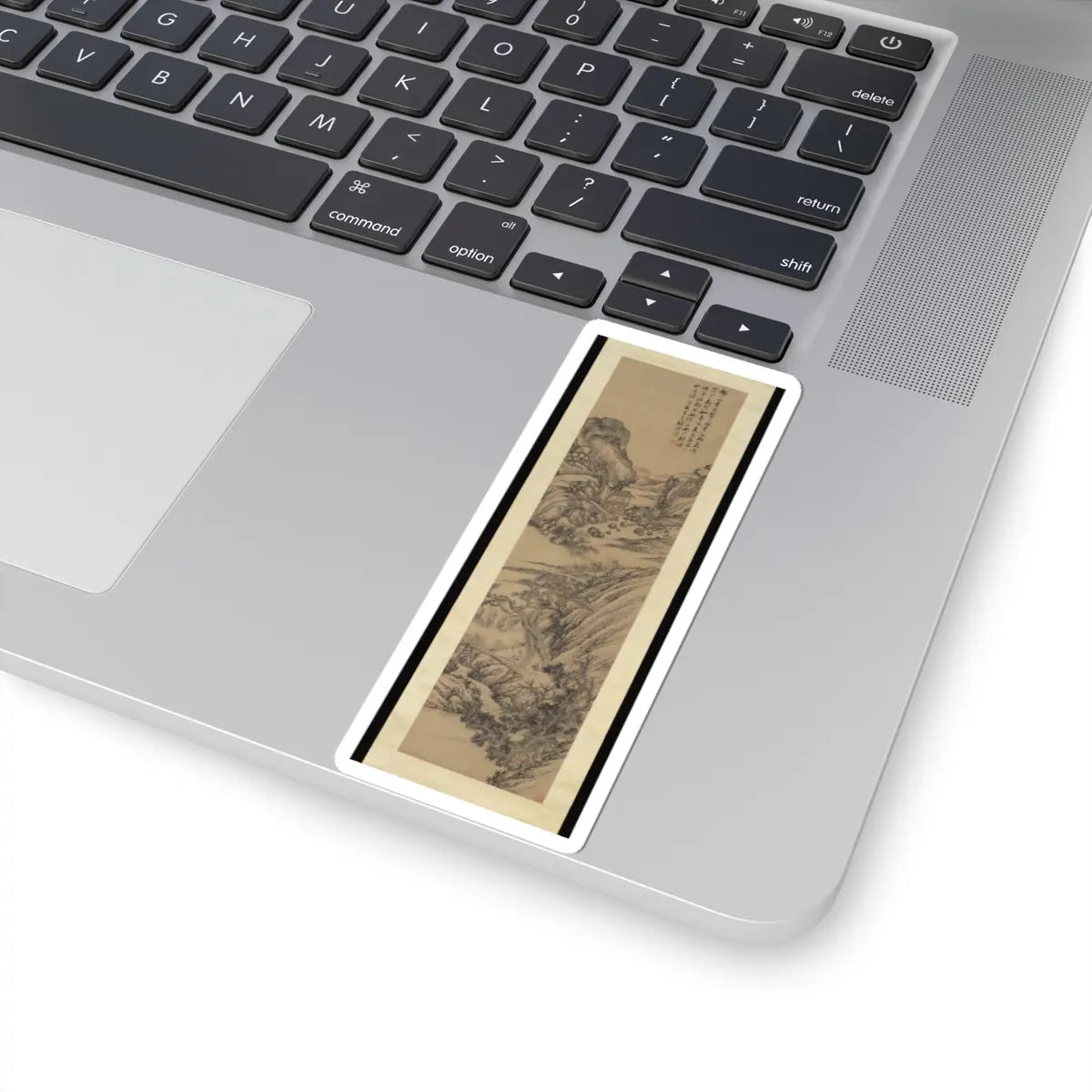 Hu Zhang - Landscape - dated 1887 v1 - STICKER Vinyl Kiss-Cut Decal