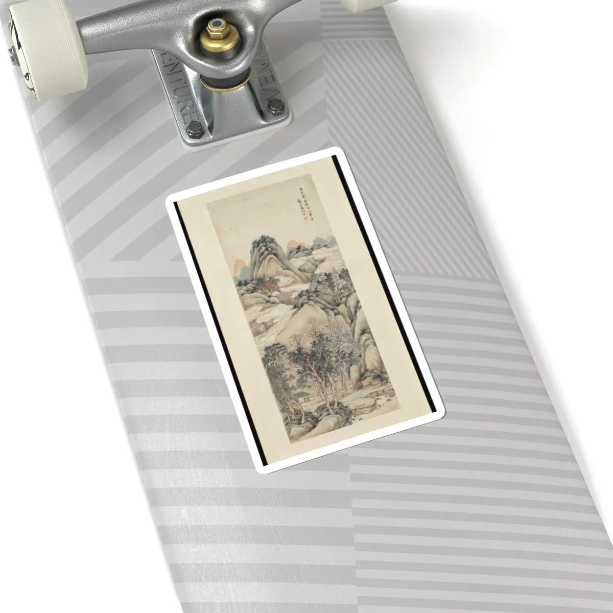 Huang Jun - Landscape - dated Spring 1846 v1 - STICKER Vinyl Kiss-Cut Decal