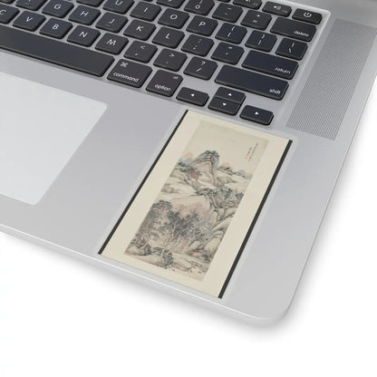 Huang Jun - Landscape - dated Spring 1846 v1 - STICKER Vinyl Kiss-Cut Decal
