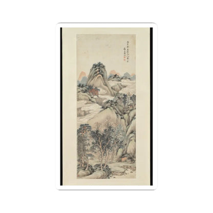 Huang Jun - Landscape - dated Spring 1846 v1 - STICKER Vinyl Kiss-Cut Decal