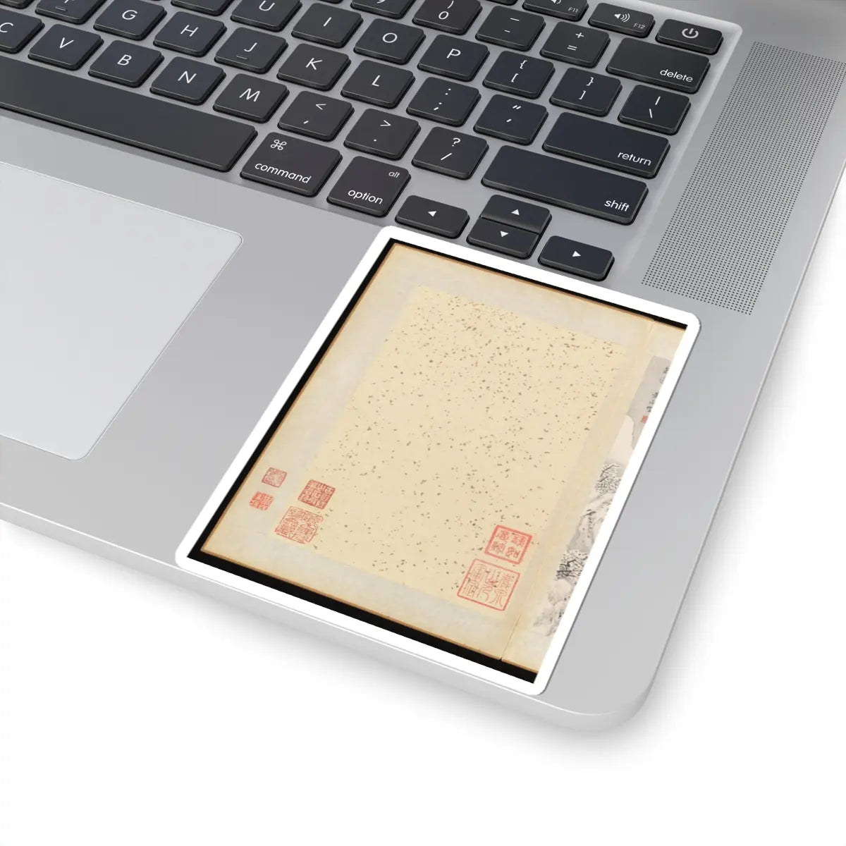 Huang Xiangjian - Landscapes - mid-17th century v13 - STICKER Vinyl Kiss-Cut Decal