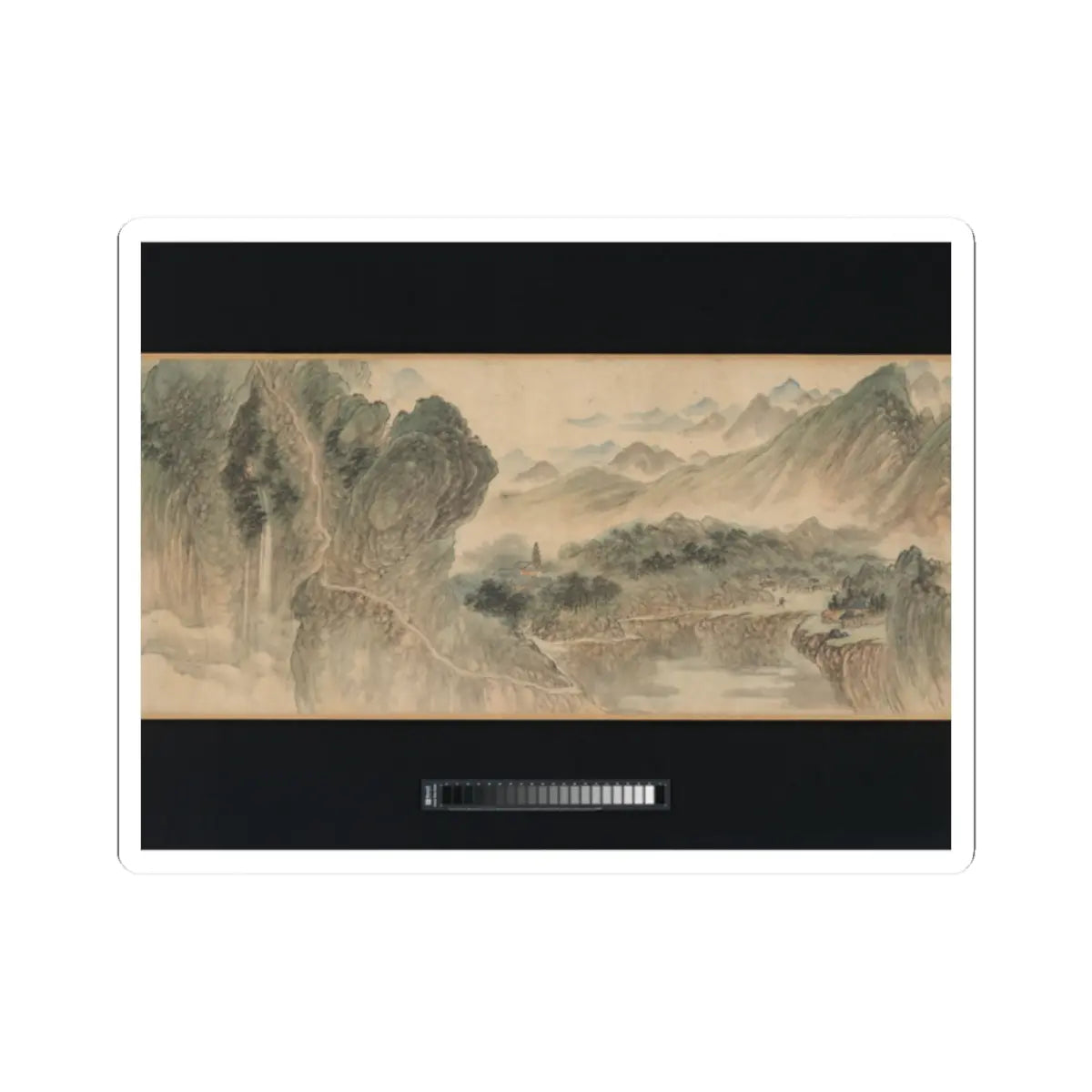 Huang Xiangjian - Searching for My Parents - dated 1656 v5 - STICKER Vinyl Kiss-Cut Decal