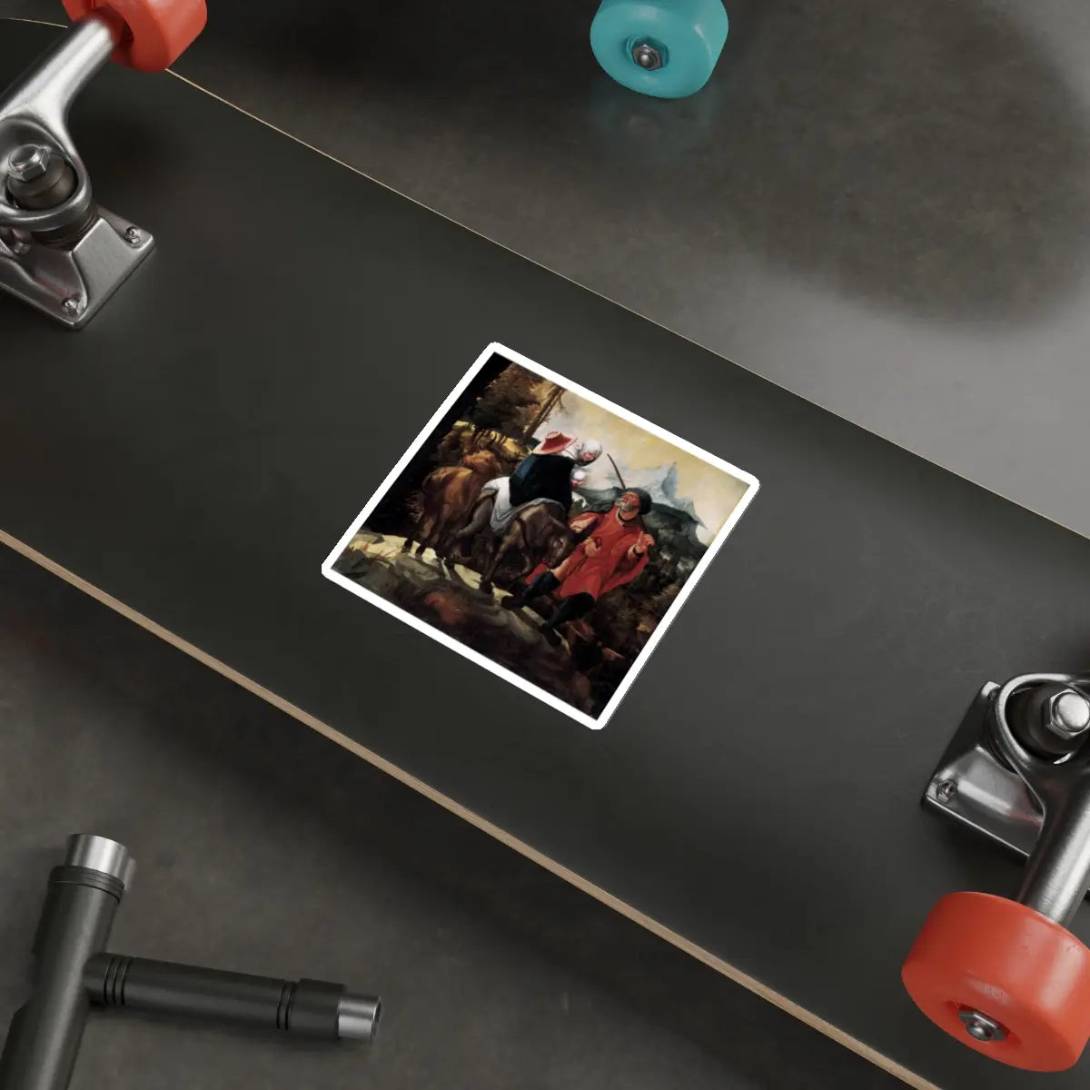 SKU:40694059139822239153 Sticker types:White Shape:Die-Cut Sizes:4" × 4"
