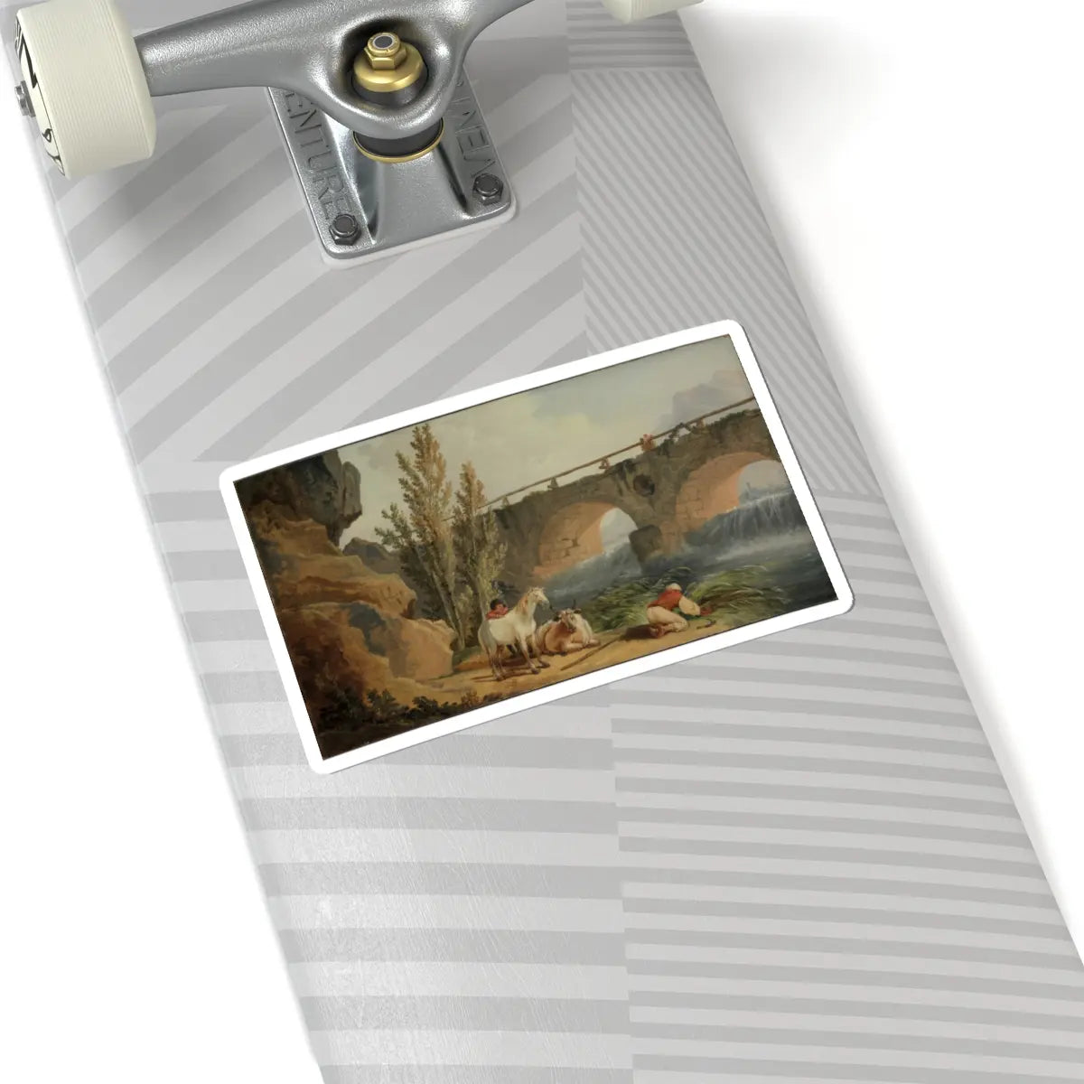 SKU:TSS-STICK-HBRRBR-6X6-4 Sizes:6" × 6" Types:White