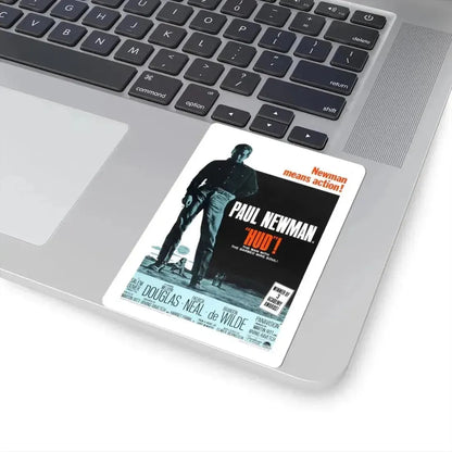 Hud 1963 Movie Poster - STICKER Vinyl Kiss-Cut Decal - The Sticker Space