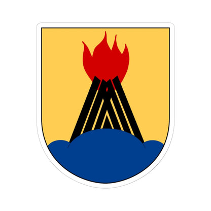 Huddinge kommunvapen Ell 2013 (Sweden) (Coat of Arms) STICKER Vinyl Kiss-Cut Decal 6 Inch White - The Sticker Space