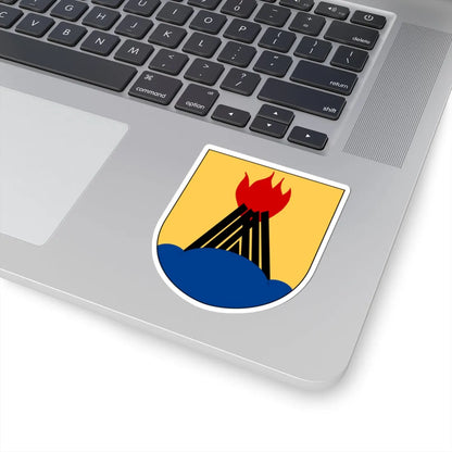 Huddinge kommunvapen Ell 2013 (Sweden) (Coat of Arms) STICKER Vinyl Kiss-Cut Decal - The Sticker Space