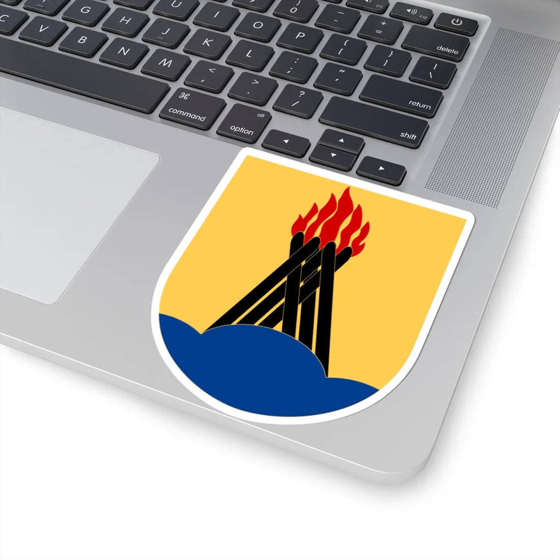 Huddinge vapen2012 (Sweden) (Coat of Arms) STICKER Vinyl Kiss-Cut Decal - The Sticker Space