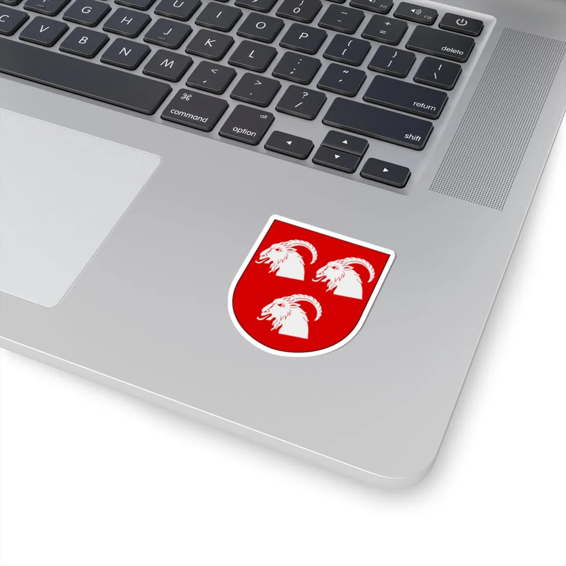 Hudiksvall vapen (Sweden) (Coat of Arms) STICKER Vinyl Kiss-Cut Decal - The Sticker Space