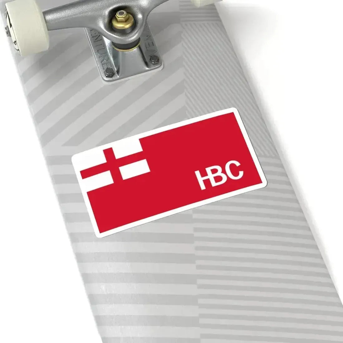 Hudsons Bay Company Flag 1682-1707 (Canada) STICKER Vinyl Kiss-Cut Decal - The Sticker Space