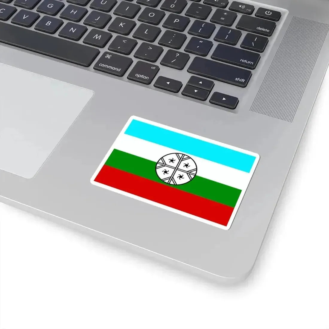 Huenteche flag (Chile) STICKER Vinyl Kiss-Cut Decal - The Sticker Space