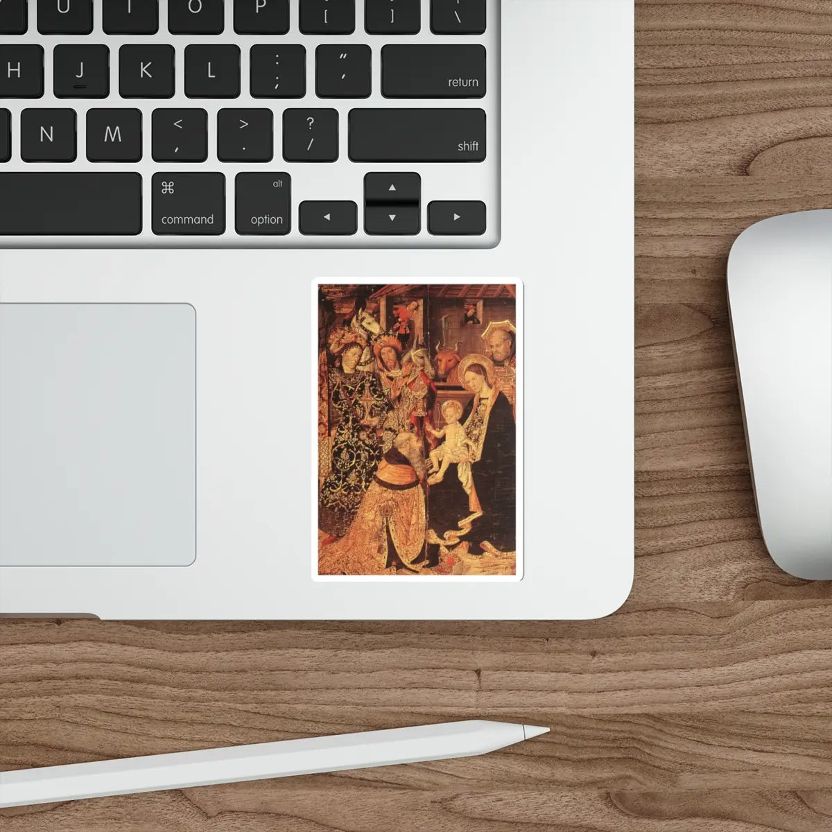 SKU:32191247386522496734 Sticker types:White Shape:Die-Cut Sizes:4" × 4"