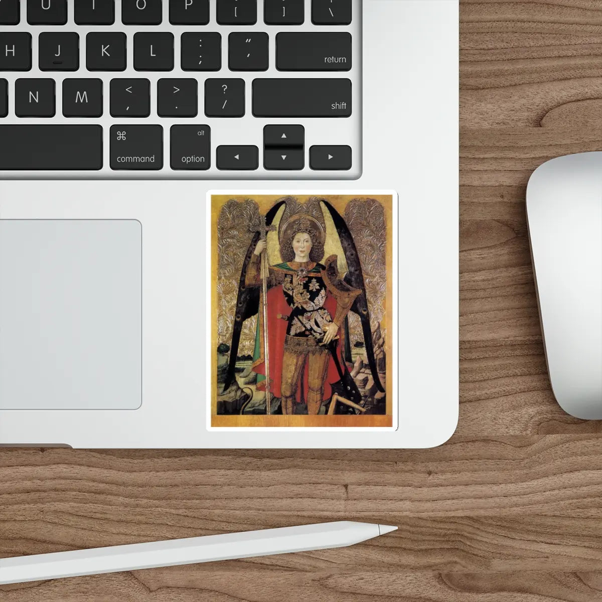 SKU:13923675464601136539 Sticker types:White Shape:Die-Cut Sizes:4" × 4"