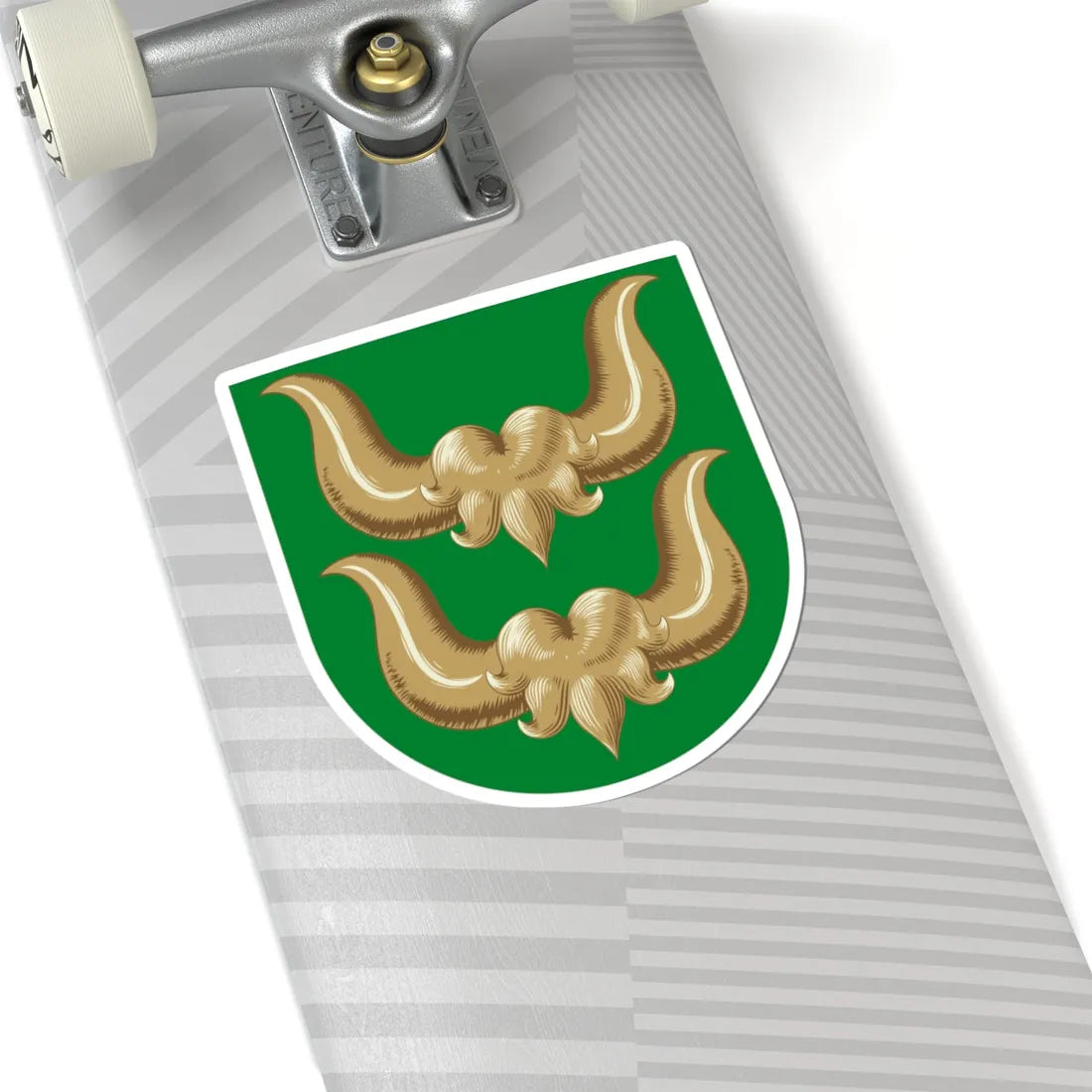 Huittisten.vaakuna (Finland) (Coat of Arms) STICKER Vinyl Kiss-Cut Decal - The Sticker Space