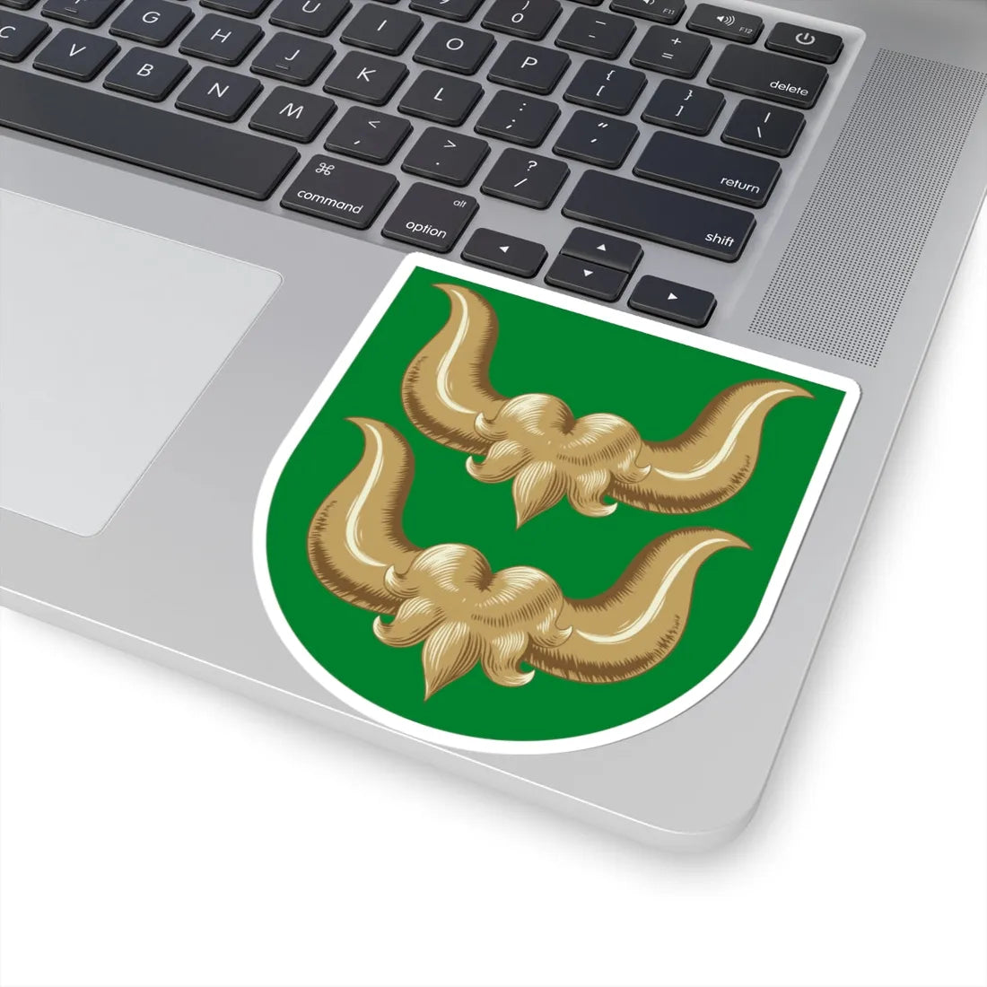 Huittisten.vaakuna (Finland) (Coat of Arms) STICKER Vinyl Kiss-Cut Decal - The Sticker Space