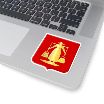Huizen wapen (Netherlands) (Coat of Arms) STICKER Vinyl Kiss-Cut Decal - The Sticker Space