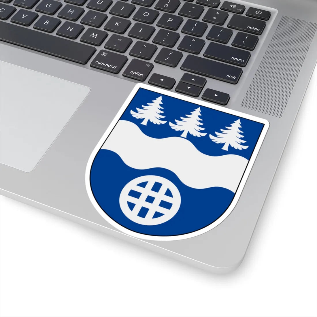 Hultsfred vapen (Sweden) (Coat of Arms) STICKER Vinyl Kiss-Cut Decal - The Sticker Space