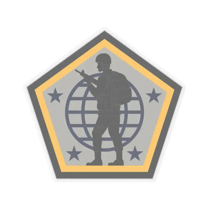 Human Resources Command (U.S. Army) STICKER Vinyl Kiss-Cut Decal 2 Inch Transparent - The Sticker Space