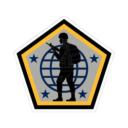 Human Resources Command (U.S. Army) STICKER Vinyl Kiss-Cut Decal 6 Inch White - The Sticker Space