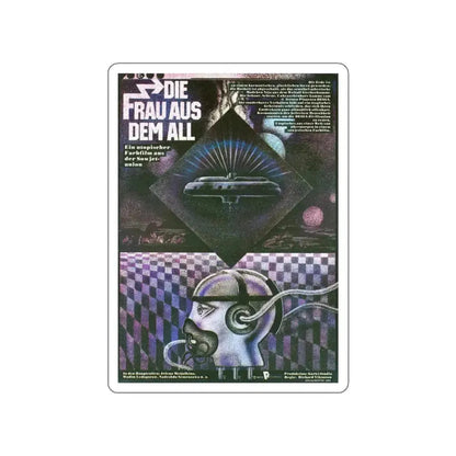 HUMANOID WOMAN 1981 Movie Poster STICKER Vinyl Die-Cut Decal 6 Inch - The Sticker Space