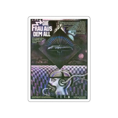 HUMANOID WOMAN 1981 Movie Poster STICKER Vinyl Die-Cut Decal - The Sticker Space