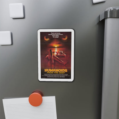 HUMANOIDS FROM THE DEEP 1980 Movie Poster - Refrigerator Magnet-The Sticker Space