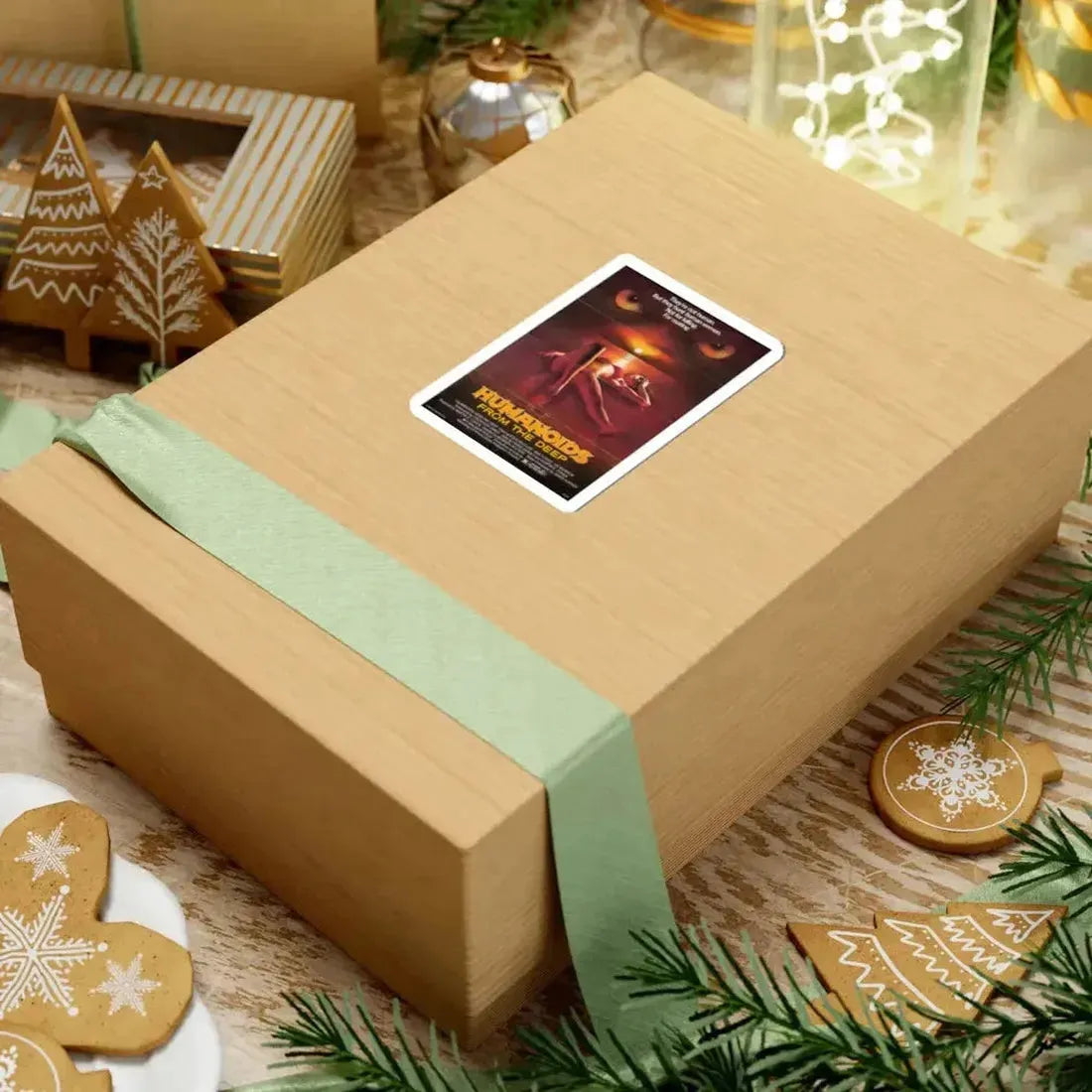 HUMANOIDS FROM THE DEEP 1980 Movie Poster - STICKER Vinyl Kiss-Cut Decal - The Sticker Space