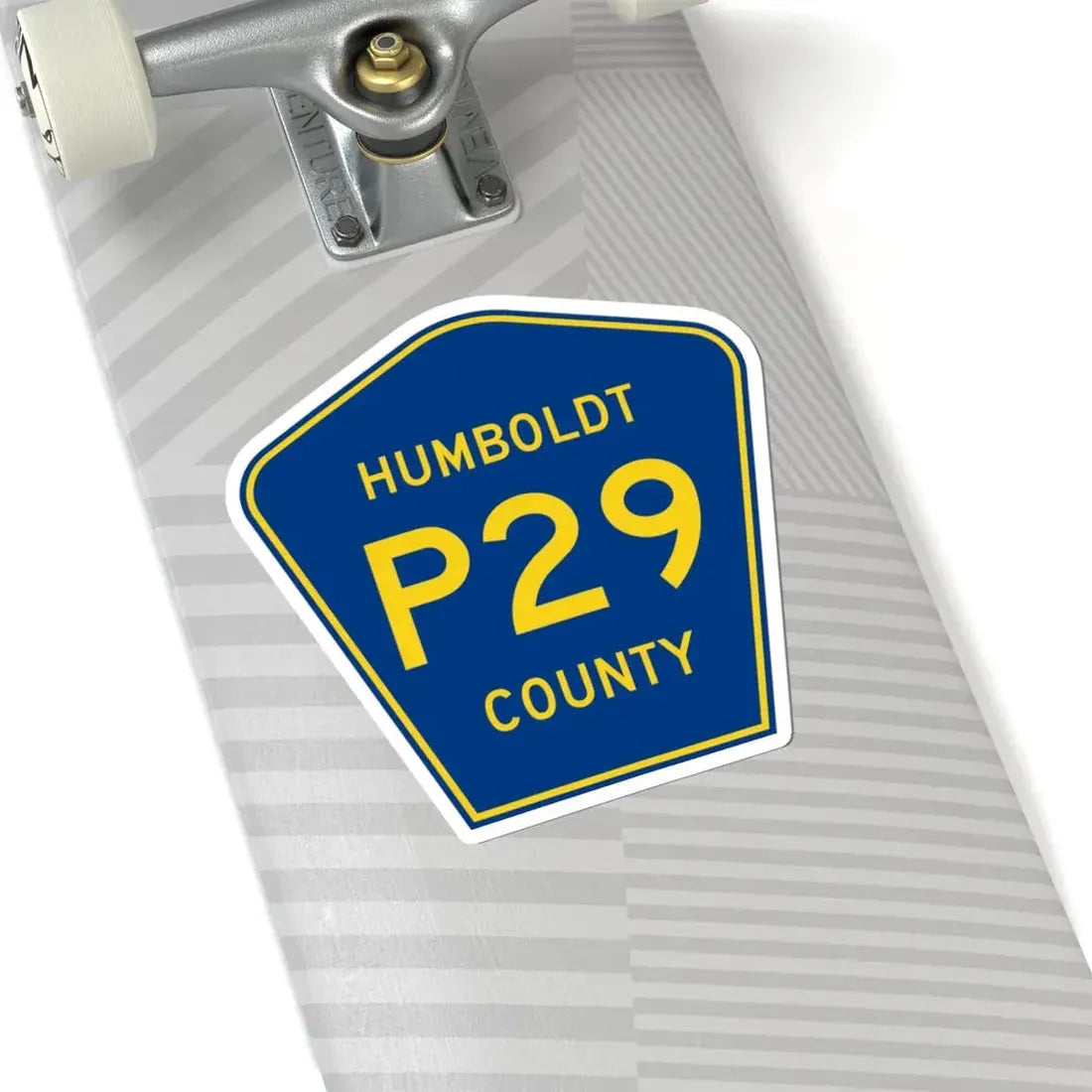 Humboldt County Route P29 IA (Iowa) (Road Sign) STICKER Vinyl Kiss-Cut Decal - The Sticker Space