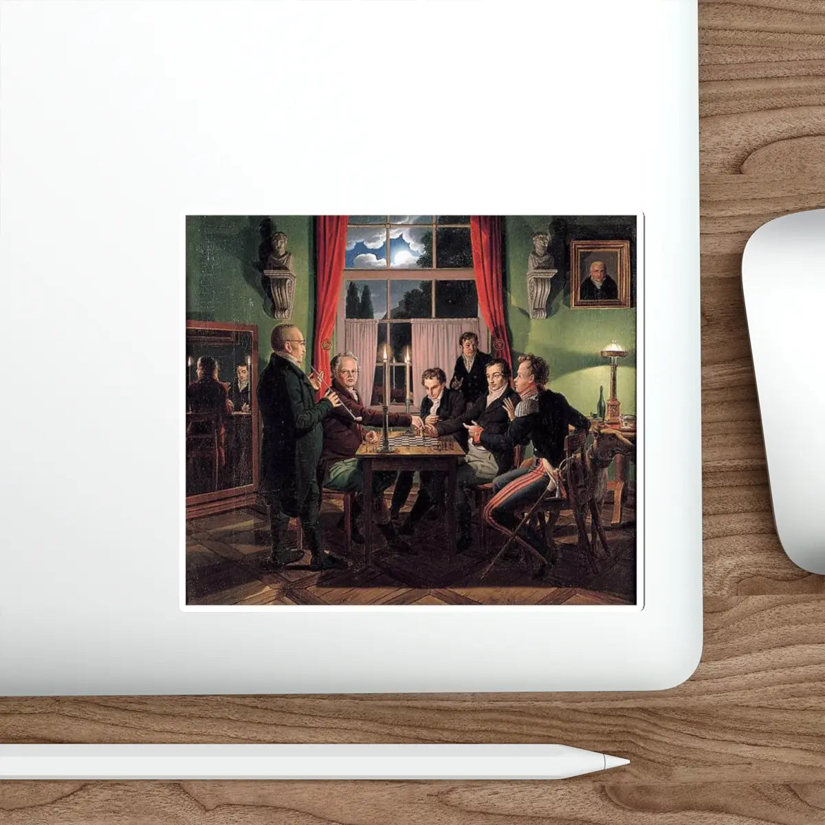SKU:10058930173394905649 Sticker types:White Shape:Die-Cut Sizes:5" × 5"