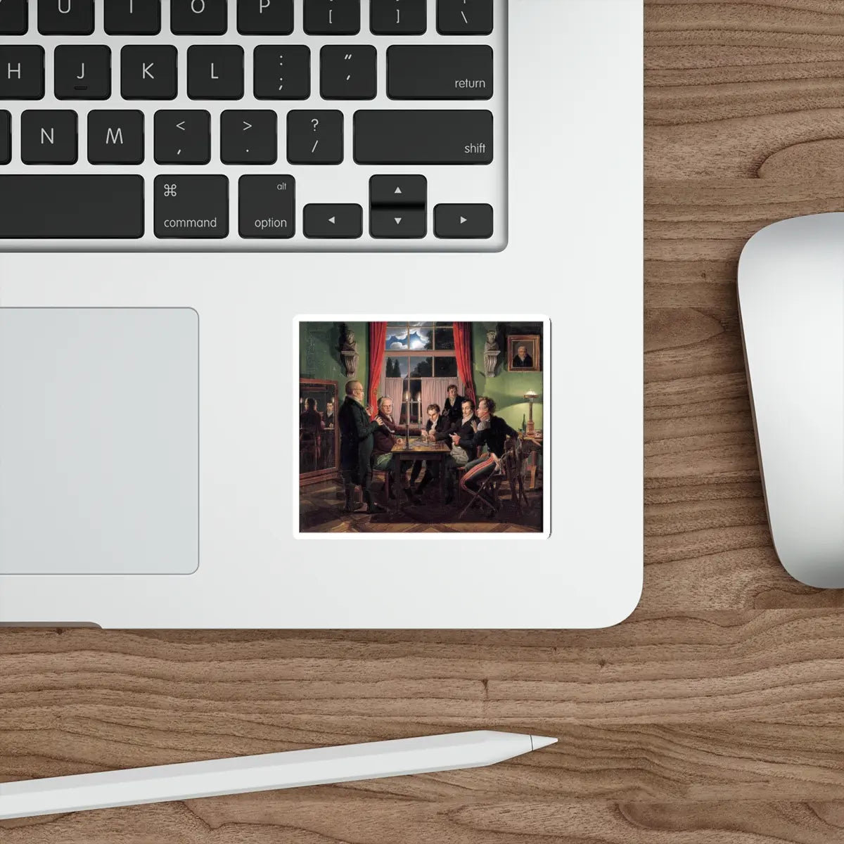 SKU:18849461363413834595 Sticker types:White Shape:Die-Cut Sizes:3" × 3"