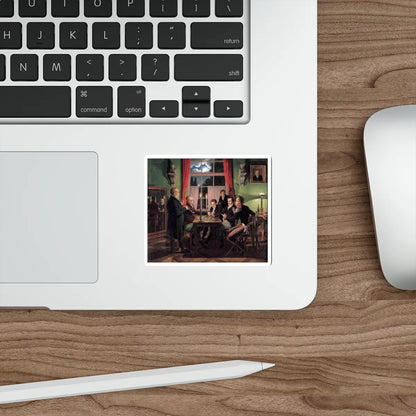 SKU:18849461363413834595 Sticker types:White Shape:Die-Cut Sizes:3" × 3"