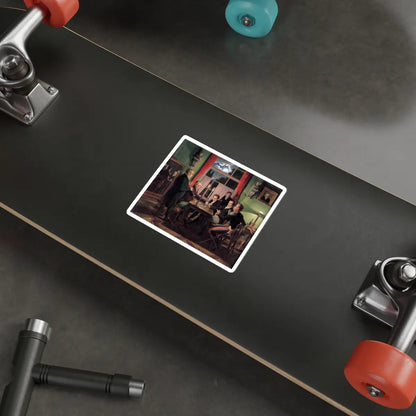 SKU:85571654589961265844 Sticker types:White Shape:Die-Cut Sizes:4" × 4"
