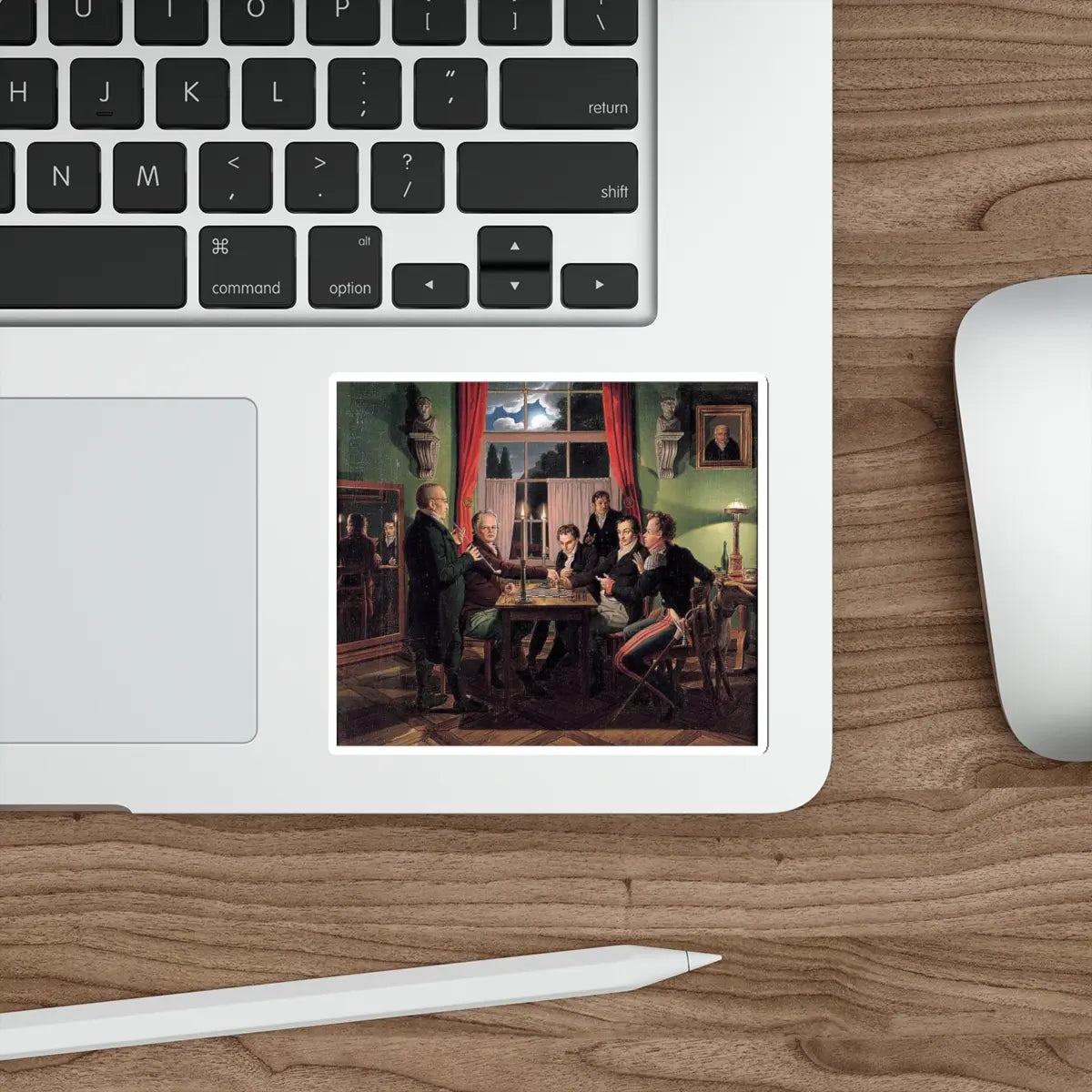 SKU:85571654589961265844 Sticker types:White Shape:Die-Cut Sizes:4" × 4"