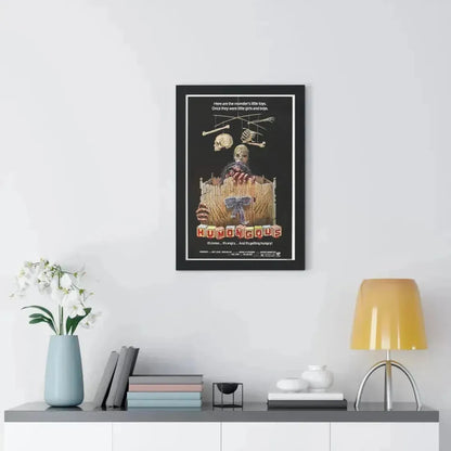 HUMONGOUS 1982 - Framed Movie Poster - The Sticker Space