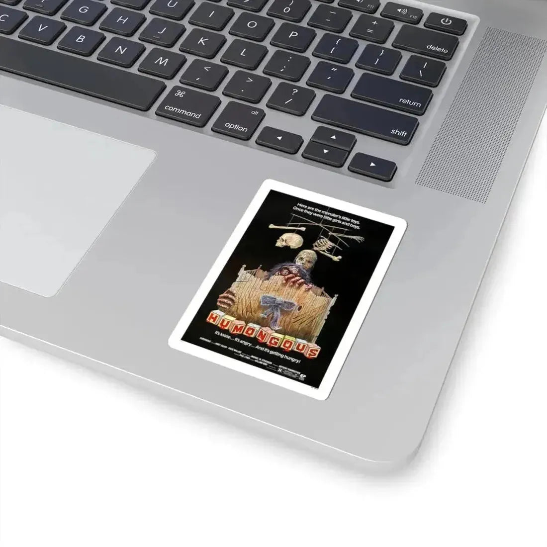 HUMONGOUS 1982 Movie Poster - STICKER Vinyl Kiss-Cut Decal - The Sticker Space