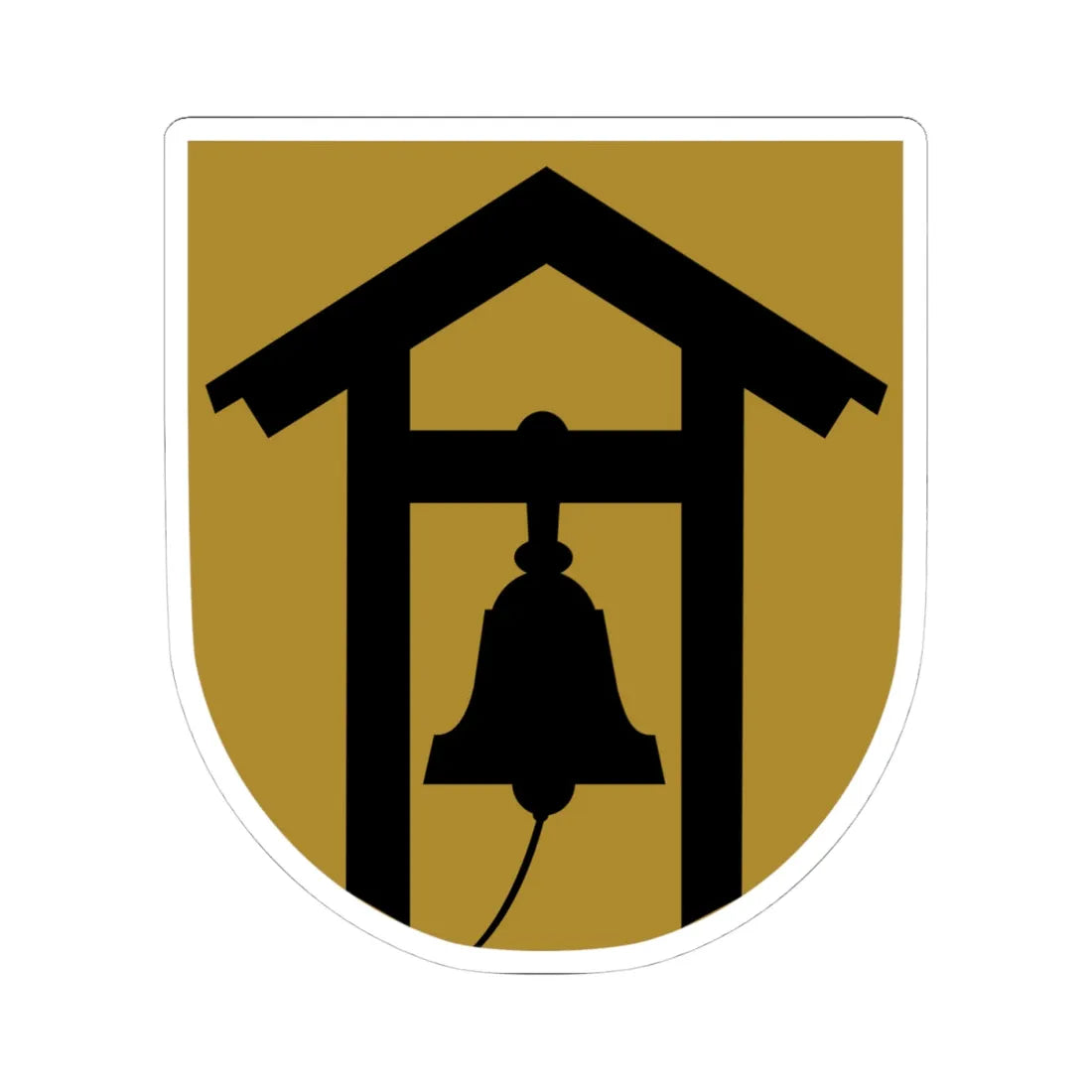 Humppilan vaakuna (Finland) (Coat of Arms) STICKER Vinyl Kiss-Cut Decal 4 Inch White - The Sticker Space