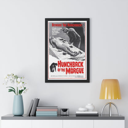 HUNCHBACK OF THE MORGUE 1973 - Framed Movie Poster-The Sticker Space