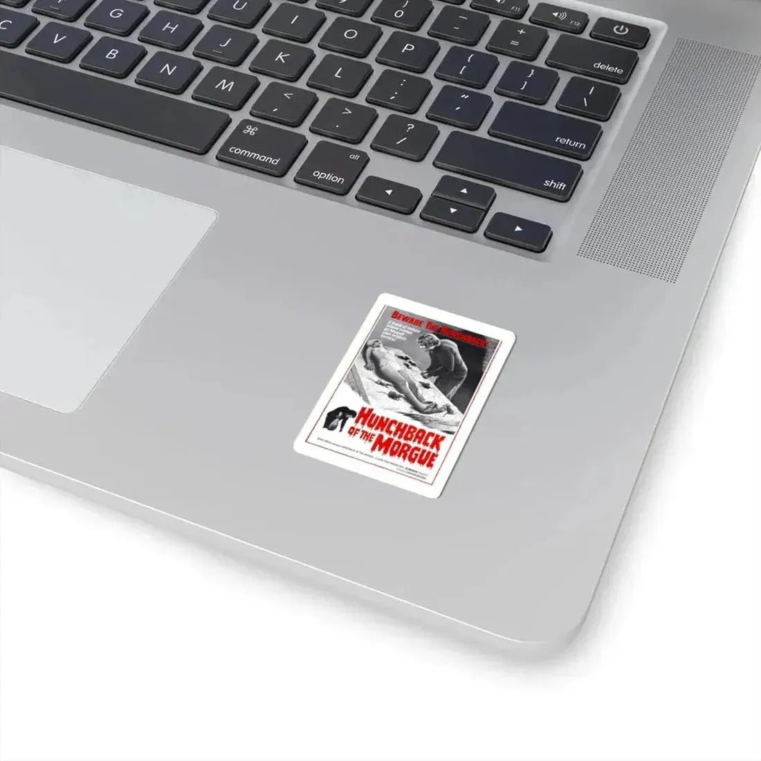 HUNCHBACK OF THE MORGUE 1973 Movie Poster - STICKER Vinyl Kiss-Cut Decal - The Sticker Space