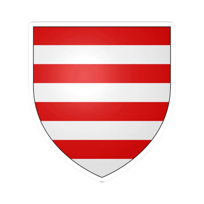 Hungary Arms (Hungary) (Coat of Arms) STICKER Vinyl Kiss-Cut Decal 2 Inch White - The Sticker Space