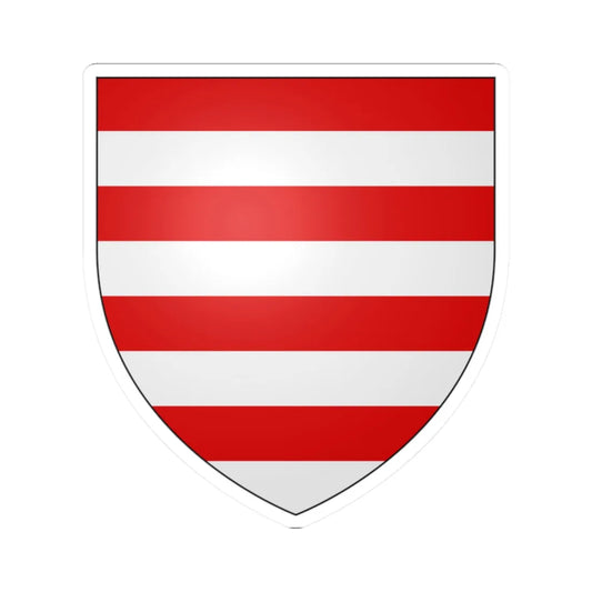 Hungary Arms (Hungary) (Coat of Arms) STICKER Vinyl Kiss-Cut Decal 2 Inch White - The Sticker Space