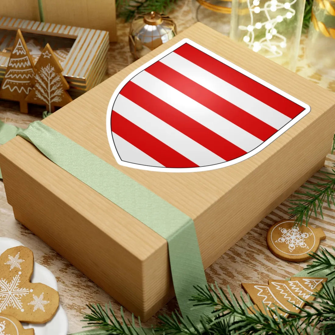 Hungary Arms (Hungary) (Coat of Arms) STICKER Vinyl Kiss-Cut Decal - The Sticker Space