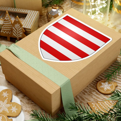 Hungary Arms (Hungary) (Coat of Arms) STICKER Vinyl Kiss-Cut Decal - The Sticker Space