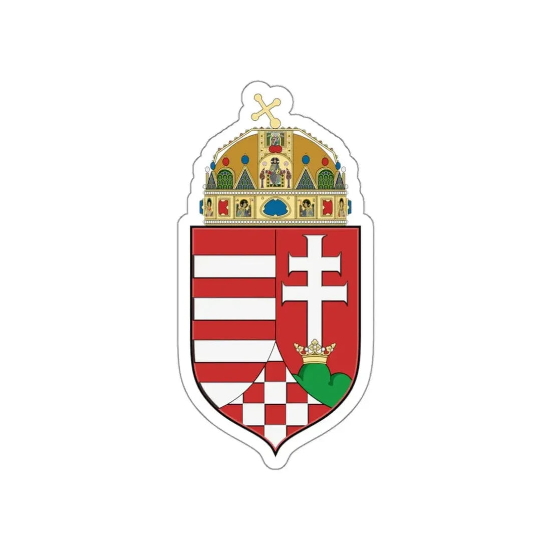 Hungary Country History (1916) STICKER Vinyl Die-Cut Decal - The Sticker Space
