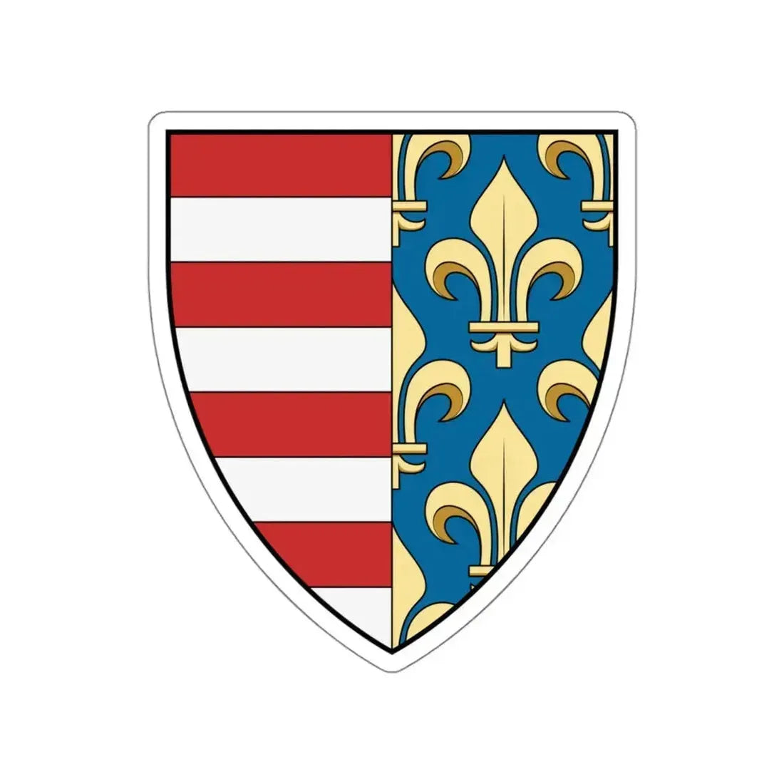 Hungary Country History Charles I (1310-1342) STICKER Vinyl Die-Cut Decal 6 Inch - The Sticker Space