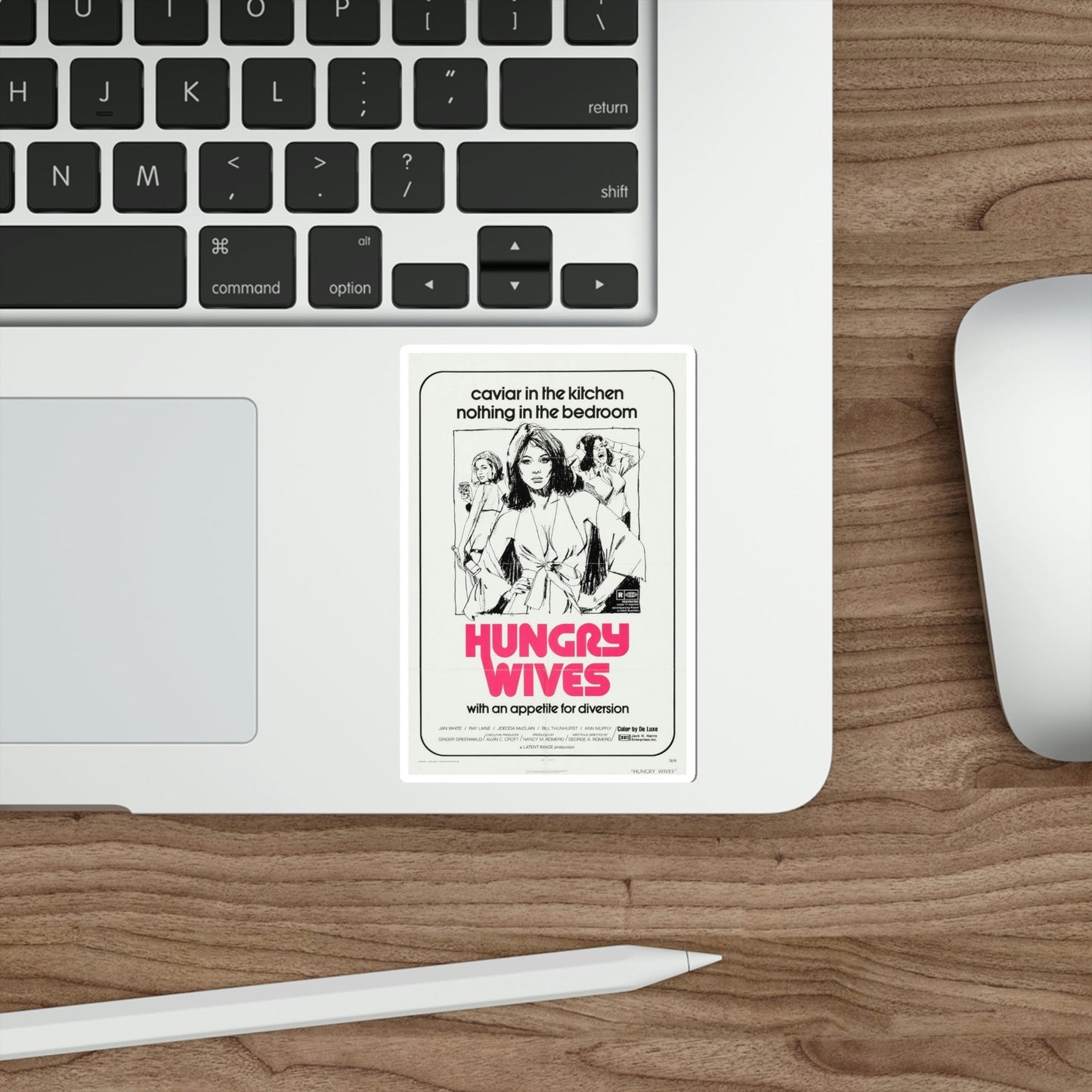 Hungry Wives 1972 Movie Poster STICKER Vinyl Die-Cut Decal-The Sticker Space