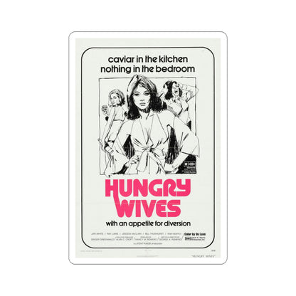 Hungry Wives 1972 Movie Poster STICKER Vinyl Die-Cut Decal-5 Inch-The Sticker Space